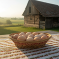 Ouă de la găini crescute la sol